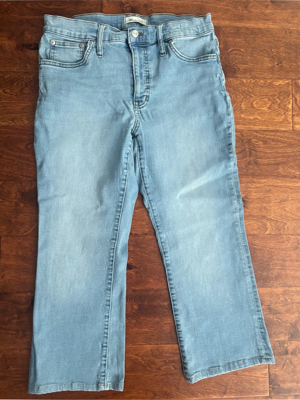 Madewell Mid-Rise Kick Out Jeans - Picture 2 of 4